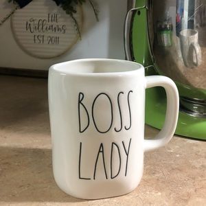 Rae Dunn Boss Lady Mug